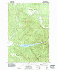 Vail 1990 topographic map thumbnail
