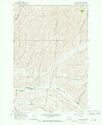 Valley Grove 1966 topographic map thumbnail
