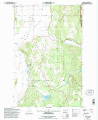 Valley 1992 topographic map thumbnail