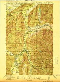 Van Zandt 1919 topographic map thumbnail