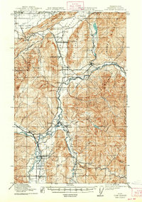 Van Zandt 1919 topographic map thumbnail