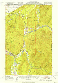 Van Zandt 1951 topographic map thumbnail