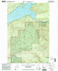 Vanson Peak 1998 topographic map thumbnail