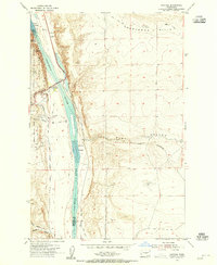 Vantage 1954 topographic map preview