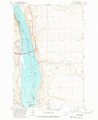 Vantage 1965 topographic map preview