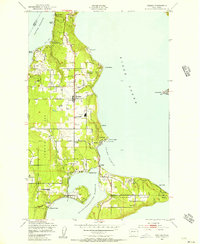 Vashon 1949 topographic map thumbnail