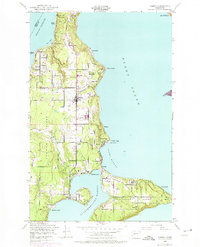 Vashon 1949 topographic map preview