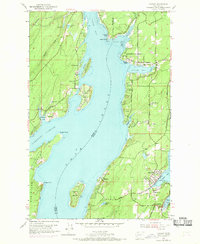 Vaughn 1953 topographic map preview