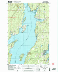 Vaughn 1990 topographic map thumbnail