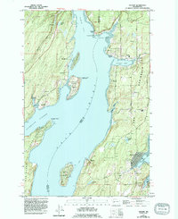Vaughn 1953 topographic map thumbnail