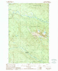 Verlot 1989 topographic map thumbnail
