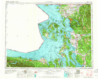 Victoria topographic map thumbnail