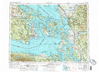 Victoria 1957 topographic map thumbnail