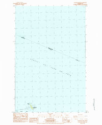 Waadah Island 1984 topographic map thumbnail