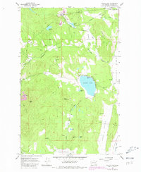Waitts Lake 1965 topographic map thumbnail