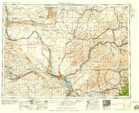 Walla Walla 1958 topographic map thumbnail