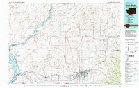 Walla Walla 1980 topographic map thumbnail