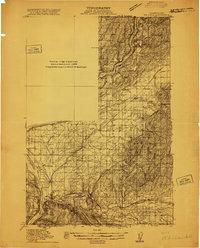 Wallulah 1915 topographic map thumbnail