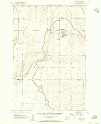 Warden 1954 topographic map thumbnail