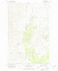 Waukon 1973 topographic map thumbnail