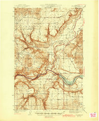 Wellpinit 1944 topographic map thumbnail