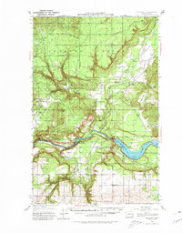 Wellpinit 1953 topographic map thumbnail
