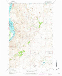 Wells Dam 1968 topographic map preview