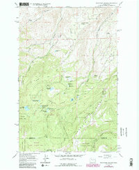 Wenatchee Heights 1966 topographic map thumbnail