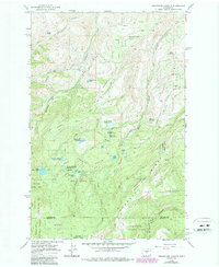 Wenatchee Heights 1966 topographic map thumbnail