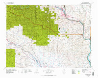 Wenatchee 1975 topographic map thumbnail