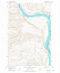 West Bar 1966 topographic map preview