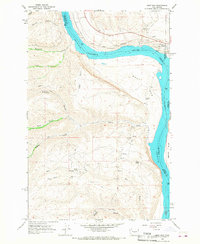 West Bar 1966 topographic map thumbnail