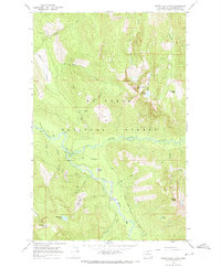 White Chuck Mtn. topographic map thumbnail