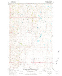 White Lakes 1980 topographic map thumbnail