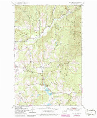 White Mud Lake 1952 topographic map thumbnail