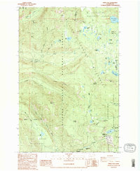White Pass 1988 topographic map thumbnail