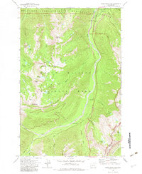 White River Park 1971 topographic map thumbnail
