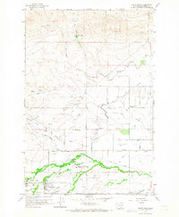 White Swan 1958 topographic map thumbnail