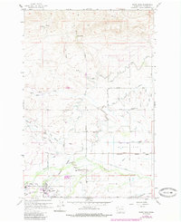 White Swan 1958 topographic map thumbnail