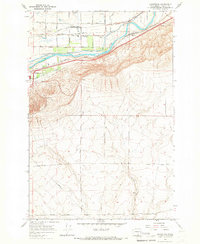 Whitstran 1965 topographic map thumbnail
