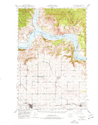 Wilbur 1948 topographic map thumbnail