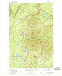 Wildcat Lake 1953 topographic map thumbnail