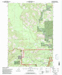 Willard 1994 topographic map thumbnail