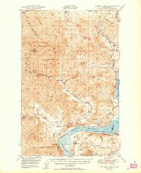Wilmont Creek 1950 topographic map thumbnail
