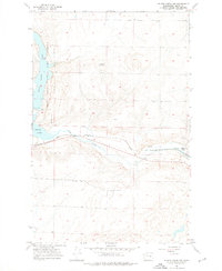 Wilson Creek NW 1956 topographic map thumbnail