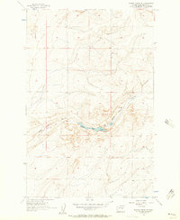 Wilson Creek SE 1956 topographic map thumbnail