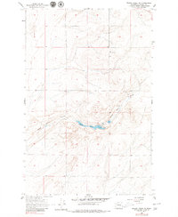 Wilson Creek SE 1956 topographic map thumbnail