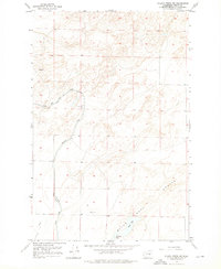 Wilson Creek SW 1956 topographic map thumbnail