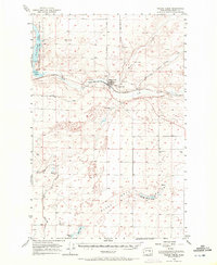 Wilson Creek 1956 topographic map thumbnail
