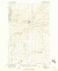 Wilson Creek 1956 topographic map thumbnail